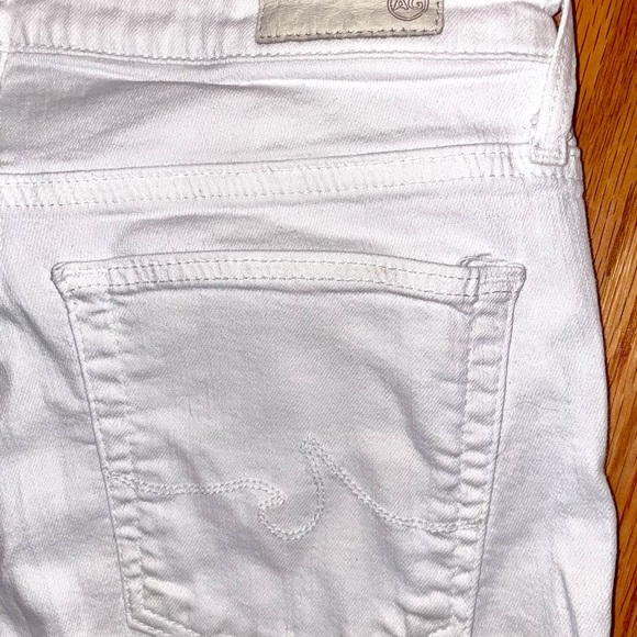 AG Adriano Goldschmied White Mid-Rise Legging Ankle Jeans - Picture 10 of 12
